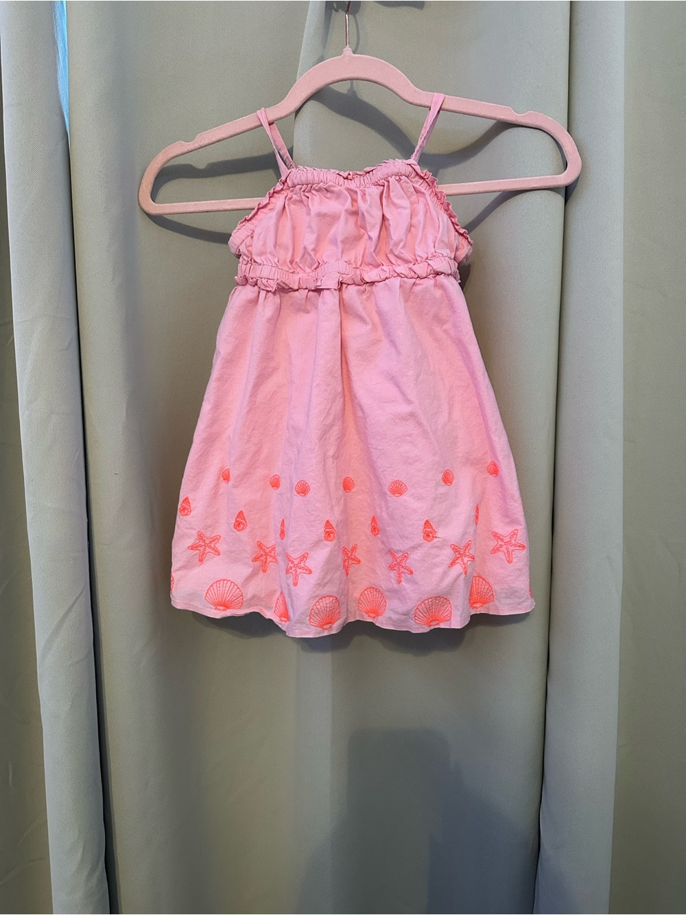 Crewcuts by J. Crew Pink Beach Seashell Dress